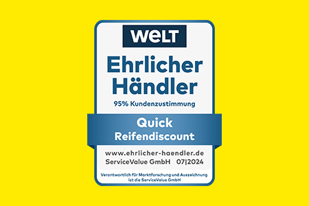 Ehrlicher Händler - 95% Kundenzustimmung